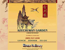 Tablet Screenshot of moorparkchinesefood.com